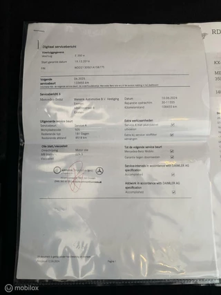 Mercedes-Benz E-Klasse Mercedes-Benz E-klasse 350e 9G-Tronic Plug-In Hybride | MARGE/ BTW Vrij | Leder | Trekhaak | 19