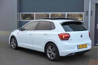 Volkswagen Polo Pano dak,Led, Adaptive cruise , Navigatie via Carplay, Buitenspiegels inklapbaar, etc. prijs rijklaar. - afbeelding nr 11