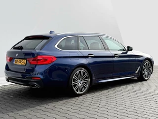 BMW 5 Serie BMW 5-serie Touring 520i 184pk High Executive M-Sport | Panoramadak | Cognac leder | Harman/Kardon | Trekhaak - afbeelding nr 11