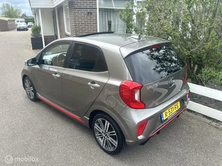 Kia Picanto Kia Picanto 1.2 CVVT GT-Line AUTOMAAT CARPLAY SCHUIFDAK LEDEREN BEKLEDING ACHTERUITRIJ CAMERA ZEER COMPLETE AUTO!! - afbeelding nr 3