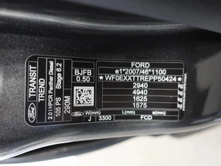 Ford Transit Ford Transit 105pk L2H2 Trend Trekhaak Navigatie 360 Camera Cruise Control Airco - afbeelding nr 48
