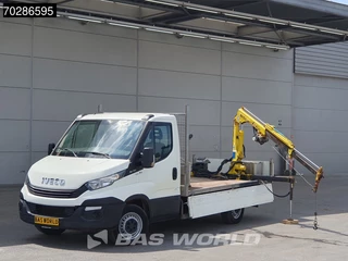Iveco Daily Iveco Daily 35S14 Open Laadbak Kraanwagen Hyva HA15 Euro6 3,5t Trekhaak Crane Kranwagen Pritsche Pickup Open Box Trekhaak - afbeelding nr 5