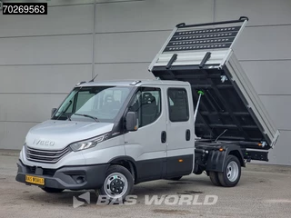 Iveco Daily Iveco Daily 35C21 3 zijdige Kipper Dubbel Cabine 210PK 3.0L Dubbellucht Airco Cruise LED Camera Tipper Benne Kieper 2m3 Airco Dubbel cabine Trekhaak - afbeelding nr 5