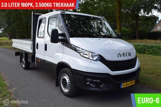 Iveco Daily 35S16D 3.0 160PK EURO-6 | Open Laadbak | 7-persoons Pick-UP | Dubbele Cabine