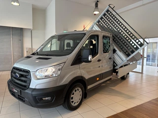 Ford Transit Ford Transit 350 2.0 TDCI L3 KIPPER 3 ZIJDIG DC TREND | KIPPER 3 ZIJDIG KANTELBAAR | OPEN LAADBAK | DUBBELE CABINE | TREKHAAK | DAB+ RADIO | CRUISE CONTROL | CLIMATE CONTROL | VERWARMBARE VOORRUIT | BLUETOOTH AUDIO | 7-PERSOONS | NIEUWE BUS! | 2800KG TREKGEWICHT! | - afbeelding nr 44