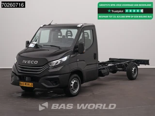 Iveco Daily 35S21 BPM VRIJ! Chassis cabine Automaat BPM VRIJ! 410WB ACC LED Parkeersensoren Euro6 Fahrgestell Chassis Airco