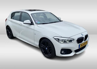 BMW 1 Serie BMW 1 Serie 118i High Exe. M Sport / Schuifdak / Camera / Leder / 18'' / Navigatie / Sportstoelen / Stoelverwarming / DAB / Cruise Control - afbeelding nr 5
