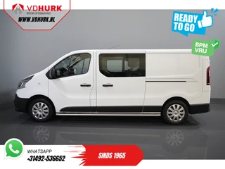 Renault Trafic Renault Trafic 2.0 dCi 120 pk L2 DC Dubbel Cabine BPM VRIJ! Ready2Go LED/ 2x schuifdeur/ Sidebars/ Carplay/ Climate/ Camera/ PDC/ Cruise/ Trekhaak - afbeelding nr 9