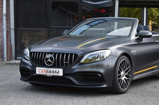 Mercedes-Benz C-Klasse Mercedes-Benz C-klasse Cabrio AMG 63 S Final Edition Virtual Keramische HUD Lane Burmester - afbeelding nr 34