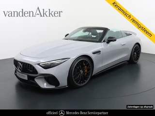 Mercedes-Benz SL 63 AMG 4Matic+ 585pk AMG 63 4Matic+ 585pk // Keramische remmen // BTW-auto // Neuslift // Alpin Grau // AMG Nightpakket II // Burmester // Achteras besturing