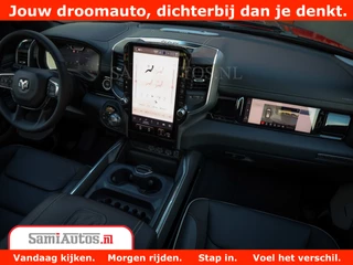 Dodge Ram 1500 Dodge Ram 1500 Night Premium | Full Option | De Meest Luxe Pick-Up in zijn Klasse | Comfortabele Dubbele Cabine met Royale 5 Zitplaatsen | BPM vrij | Nu Leverbaar uit Voorraad | Voorraad Nr 2226 - 4993 - afbeelding nr 4