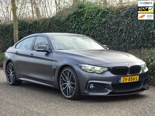 BMW 4 Serie 420i Gran Coupé M Sport Individual MAT Grey Orig BMW Performance 20inch Apple CarPlay High Executive BTW AUTO