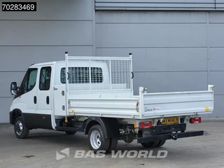 Iveco Daily Iveco Daily 35C16 3.0L Kipper met Kist Dubbel Cabine Dubbellucht 3,5t Trekhaak Navi Airco Cruise Camera Euro6 Kieper Tipper Benne 2m3 Airco Trekhaak Cruise control - afbeelding nr 5