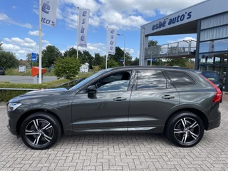 Volvo XC60 Volvo XC60 2.0 T6 Plug-in hybrid 340 pk AWD R-Design Trekhaak Panoramadak Camera Bliss Full Led Koplampen Harman Kardon Audio Stoel+ stuur + voorruitverwarming  1e Eigenaar Pine Grey Metallic - afbeelding nr 2
