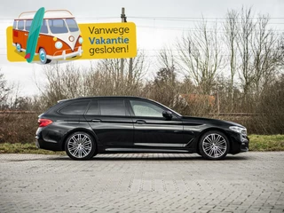 BMW 5 Serie BMW 5-serie Touring 520d 191PK M-Sport Panorama Leder Led Sportstoelen Origineel NL - afbeelding nr 7