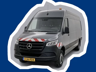 Mercedes-Benz Sprinter 519 3.0 CDI L3H2 V6 Led koplampen 360 camera systeem Trekhaak Navigatie Dubbel lucht