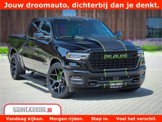 Dodge Ram 1500 Dodge Ram 1500 Limited Night H.O 540HP 706Nm | Massage + Full Option | De Meest Luxe en Volle Pick-Up in zijn Klasse | Comfortabele Dubbele Cabine met Royale 5 Zitplaatsen | BPM vrij | Nu Leverbaar uit Voorraad | Voorraad Nr 2384 - 5408 - afbeelding nr 4