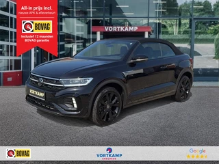 Volkswagen T-Roc Cabrio 1.5 TSI DSG R-LINE LEDER/CAMERA/DIG-DASH/ACC/IQ-LIGHTS/BEATS/STOEL+STUURVERW