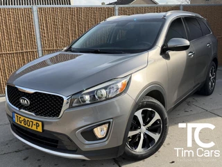 Kia Sorento EX V6 3.3 Automaat 290pk 7-persoons | Trekhaak | 2300kg trekgewicht | Leren bekleding | Stoelverwarming | Climate & cruise control | Elektrisch verstelbare stoelen | Parkeersensoren achter | Achteruitrijcamera