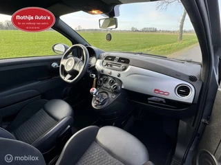 Fiat 500 Fiat 500 0.9 TwinAir Turbo 500S Leder Nardo grijs! Nette staat! Nieuwe APK! - afbeelding nr 6