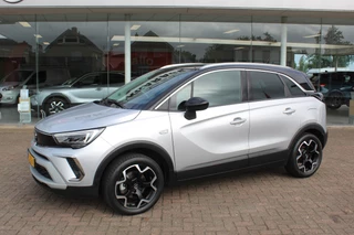 Opel Crossland Opel Crossland 1.2-110pk Turbo 'Elegance'. Mooie en luxe hoogzitter met weinig km's ! Volautm. airco dual, cruise control, camera, comfortstoelen, metallic lak,  LM wielen, navigatie, telefoonvoorb., lane- en side assist, parkeersensoren v+a,  LED verlichting  etc. - afbeelding nr 2