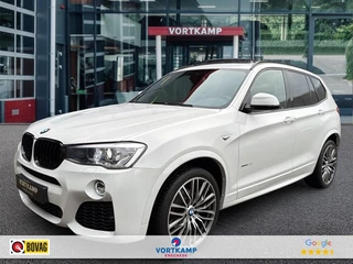 BMW X3 XDRIVE 28i M SPORT PANO-DAK/CAMERA/TREKHAAK/NAVI/CRUISE/STOELVE
