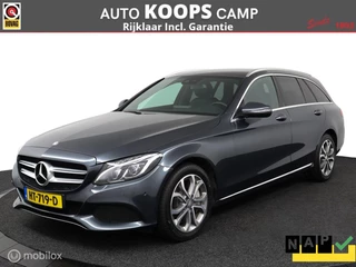 Mercedes-Benz C-Klasse Estate 286Pk Plug-in hydride | 73,7% SOH | Burmester audio | elec.Kofferklep | PDC V&A | Camera | Essenhout interieur | Luchtvering | Zwart leder| Navi | DEALER-STAAT
