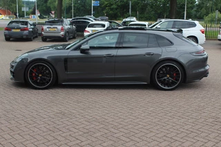 Porsche Panamera Porsche Panamera Sport Turismo 2.9 4 E-Hybrid / Panoramadak / 360Camera / Achterasbesturing / 21'' / Sportdesign + Chrono / Bose / Sportuitlaat / Luxe Leder / DAB / Stuurverwarming / Stoelverwarming 4x / Navigatie / DAB / Cruise Control - afbeelding nr 7