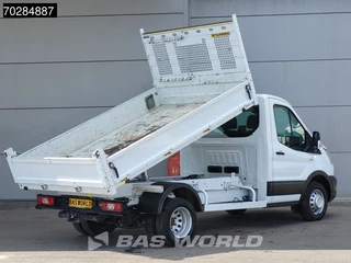 Ford Transit Ford Transit 170pk Kipper Dubbellucht 3,5t Trekhaak Airco Cruise Euro6 Tipper Benne Kieper Airco Trekhaak Cruise control - afbeelding nr 7