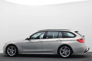BMW 3 Serie Leer, Panoramadak, Cruise, Navigatie, Verwarmde Stoelen, Trekhaak, 18'' - afbeelding nr 20