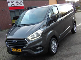 Ford Transit Custom Ford Transit Custom 2.0 TDCI 130PK LIMITED 2021 DUBCAB NIEUWSTAAT 2x SCHUIFDEUR VELE EXTRA'S - afbeelding nr 4