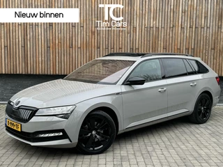 Škoda Superb Skoda Superb Combi 1.4 TSI iV Sportline Automaat | Panoramadak | Trekhaak uitklapbaar | Groot navigatiesysteem | Achteruitrijcamera | LED verlichting | Parkeersensoren voor en achter - afbeelding nr 1