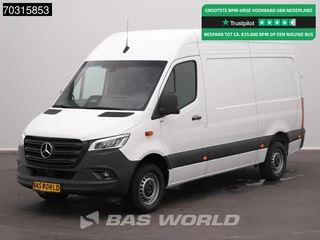 Mercedes-Benz Sprinter 317 CDI Automaat 2025 Model L2H2 170PK LED Navi Airco Cruise Camera 10inch MBUX CarPlay Parkeersensoren Stoelverwarming Euro6 L2 Airco Cruise control