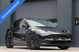 Tesla Model Y Performance AWD 75 kWh 463PK Warmtepomp 21'Inch Leder AutoPilot BTW 360View 79000KM BJ2023