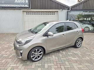 Kia Picanto Kia Picanto 1.0 CVVT Design Edition Brown Pack Clima|Navi|Camera|Leer|Nap!! - afbeelding nr 2