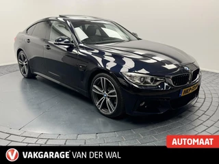 BMW 4 Serie BMW 4-serie Gran Coupé 420i Automaat-Msport-H&K-Panoramadak-Leder-Navigatie-Cr.contr-Clima-Stoelverwarming-Lm19''velgen-Parkeersensoren-Elek.achterklep - afbeelding nr 2