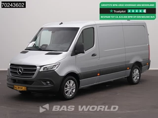 Mercedes-Benz Sprinter 319 CDI BPM VRIJ! Automaat L2H1 2025model ACC LED Navi Camera Velgen 9m3 Airco