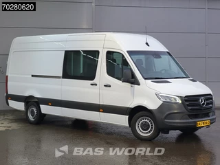 Mercedes-Benz Sprinter Mercedes Sprinter 317 CDI Dubbel Cabine Automaat L3H2 LED Navi 360graden Camera ACC Parkeersensoren 10inch MBUX DC Doka Mixto 11m3 Airco Dubbel cabine - afbeelding nr 5