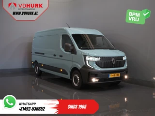 Renault Master 2.0 dCi 150 pk L3H2 Carplay/ LED/ 270Gr.Deuren/ 2.5t Trekverm./ Camera/ Cruise/ PDC/ Airco