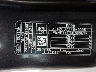 Ford Transit Custom Ford Transit Custom 130pk Automaat L1H1 Trend Trekhaak Navigatie Camera Airco Cruise control Sport - afbeelding nr 44