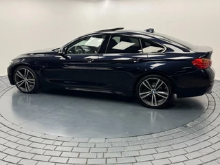 BMW 4 Serie BMW 4-serie Gran Coupé 420i Automaat-Msport-H&K-Panoramadak-Leder-Navigatie-Cr.contr-Clima-Stoelverwarming-Lm19''velgen-Parkeersensoren-Elek.achterklep - afbeelding nr 27