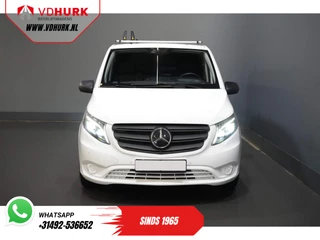 Mercedes-Benz Vito Mercedes-Benz Vito 119 CDI Aut. L3 XL ZGAN (DEMO) BPM VRIJ! Standkachel/ Inrichting/ LED/ Stoelverw./ CarPlay/ Camera/ Navi/ LMV/ Cruise/ PDC/ Trekhaak - afbeelding nr 6