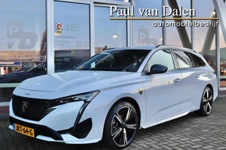 Peugeot 308 Sw 1.2T 130PK AUTOMAAT (EAT8) GT-LINE Navi | Adapt.Cruise | Camera | Wit Metallic | Sfeerverl. | Keyless | Led | 18 Inch Lm |