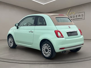 Fiat 500C Fiat 500C 1.2 Lounge 2018 MINT GROEN | Cabriolet | Climate Control - afbeelding nr 13