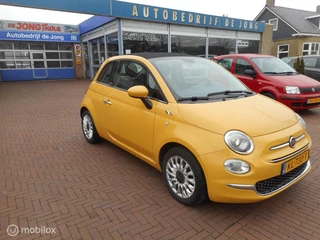 Fiat 500 500Cabrio TwinAir Turbo 80 Lounge NAVI+LEER+SPORTSTOELEN+DAB+RESERVEWIEL
