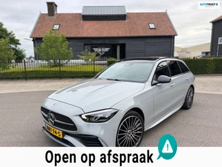 Mercedes-Benz C-Klasse Estate 300e AMG | Panoramaschuifdak | Night | Burmester | Rijassistentiepakket Plus Led-High Performance