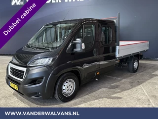 Peugeot Boxer Peugeot Boxer 2.2 Blue HDi 140 pk Pick up Dubbele cabine open laadbak Euro6 Airco | 7-Zits | Bluetooth telefoonvoorbereiding - afbeelding nr 9