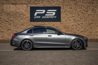 Mercedes-Benz C-Klasse Mercedes C-klasse 200 AMG Line, NAP, Leder, Pano, Burmester - afbeelding nr 7