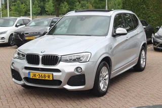BMW X3 BMW X3 xDrive20i High Exe. M Sport / Trekhaak / Panoramadak / 360Camera / Head-up / Leder / 18'' / Navigatie / Sportstoelen / Navigatie / Stoelverwarming / Cruise Control - afbeelding nr 6