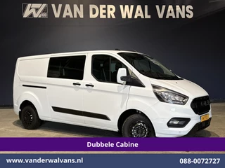 Ford Transit Custom 2.0 TDCI 131pk L2H1 Dubbele Cabine Euro6 Airco | 6-Zits | Navigatie | LED | Apple Carplay | Cruisecontrol